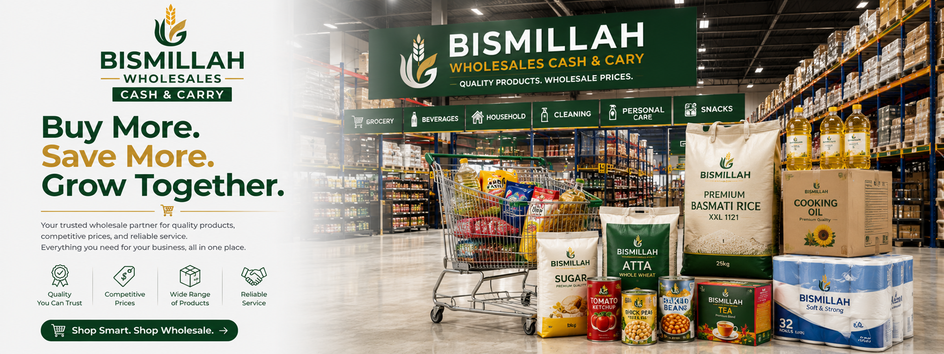 Bismillah Wholesale (Cash & Carry) cover photo